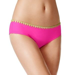 Bikini Nation Bikini Bottoms Neon Pink Yellow M